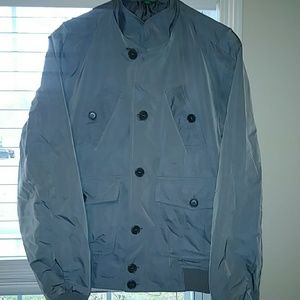 Silver Unisex Jacket Benetton